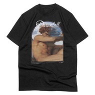 Fallen Angel Satan Shirt Goth Grunge Streetwear Tee Classic Art T-Shirt Devil Dark Occult