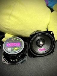 ลำโพงkoma 4นิ้ว4โอมวอย25มิล100W*1คู่*