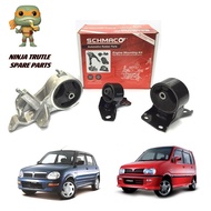 PERODUA KELISA,KENARI AUTO/MANUAL  ENGINE MOUNTING KIT SET SCHMACO SPD-A3008-KIT/SPD-M3008-KIT