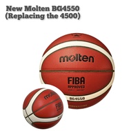 Authentic Molten NEW MODEL BG4550 REPLACING the BG4500 Size 6 and 7 Basketball