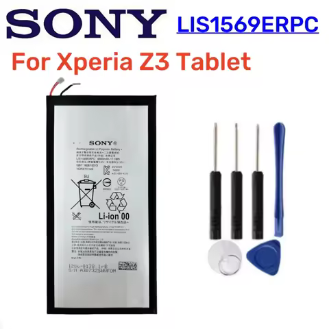 Original Battery For SONY Xperia Z3 Z 3 Tablet Compact LIS1569ERPC 4500mAh New High Quality Tablet R