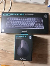 Logitech MX Mechanical Mini & MX Vertical Mouse