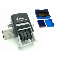 Shiny Flip Stamp Cotton Swab S300-7 (Blue/Red/Black Ink)