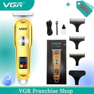 VGR Clipper ผมมินิผม T Rimmer มืออาชีพเครา T Rimmer แบบชาร์จไร้สายไฟฟ้า T-Blade ศูนย์เครื่องตัด V-29