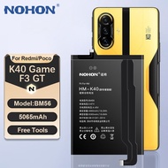NOHON BM56 Battery For Xiaomi POCO F3 GT / Redmi K40 Gaming Edition Phone Batteries