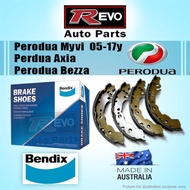 100 % Original Bendix Australia Import  Perodua Myvi Axia Bezza Brake Shoe Myvi Axia Bezza Bendix Ge