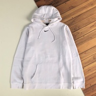 Nike center white hoodie