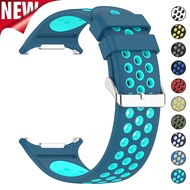 Bicolor Silicone Strap for Galaxy Watch 7 Ultra 47mm Sport Silicone Bracelet for Samsung Galaxy Ultr