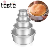 Cake Bake Pan, Non-Stick Aluminum Alloy Cake Tin,  4/5/6/7/8/9/10 Inch Round Heat-Resistant Cake Mol
