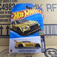 Hotwheels 2018 BENTLEY CONTINENTAL GT3 162/250 (kg35) Metal Car
