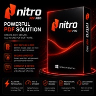 Nitro PDF Pro 2026 + Video Guide | Windows | Full Version | Lifetime | Edit Convert Create Sign PDF