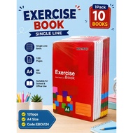 Exercise Book Single Line A4
Buku Panjang A4 – 

120pages

160pages

200 Pages