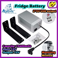 ♛Alpicool Fridge Battery Freezer Car Refrigerator Lithium Battery External Portable Battery for Fridge※