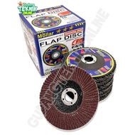 MATA MOLLAR Flap Disc 4" MOLLAR P80 P100 P120 P 240 MOLLAR Sandpaper Stacking Grit 80 100 120 240 Sa