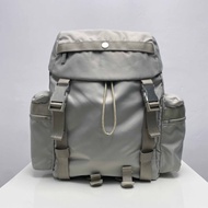 Genuine Men's Bag New Style lulu Backpack 14L Men's Women's High-End Simple Large-Capacity Yoga Bag 