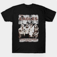 New Eagles Rock Band Hotel California Tour 1977 Men's Printed T-Shirt