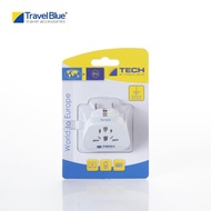 Travel Blue อะแดปเตอร์ หัวแปลงปลั๊กไฟ  รุ่น 901 Adaptor World to Europe (2 pin)