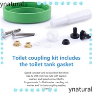 YNATURAL Toilet Coupling Kit, Repairing Universal Toilet Tank Flush Valve, Durable AS738756-0070A Toilet Parts for AS738756-0070A