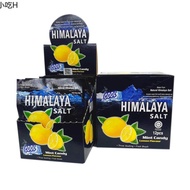 ❥ลูกอมรสมิ้นท์ผสมเกลือหิมาลายา กลิ่นเลม่อน ยกกล่อง 12 ซอง (180g.) HIMALAYA SALT MINT CANDY LEMON FLA