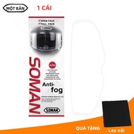 Phim Chống Sương Mù Đa Năng Cho Mũ Bảo Hiểm Xe Máy SOMAN Tấm Che Phim Tương Thích Với AGV SHOEI HJC