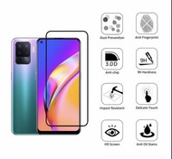 OPPO A74 5G 全覆蓋全屏全貼面 鋼化防爆玻璃 保護貼 黑色 Full Coverage Full rAdhesive Glue 9H Hardness HD Tempered Glass S
