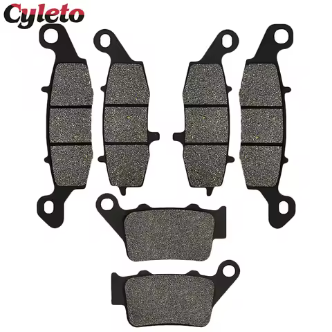 Cyleto Motorcycle Front or Rear Brake Pads for CF Moto GT 400 NK 400NK CF400NK 2020 GT 650 MT 650GT 