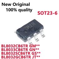 5/PCS New Original BL8032CB6TR GM** BL8033CB6TR GN** BL8032SCB6TR GS** BL8032GCB6TR JT** SOT23-6 pow