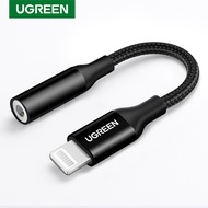 UGREEN MFi Lightning to 3.5mm Jack AUX Cable for iPhone 12  iphone 12 pro, iphone 12 pro max iPhone SE 2 iPhone 7 8 plus XR Xs MAX 3.5mm Lightning 3.5 Headphones Audio Adapter Splitter