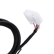 (5+7)Pin Car Digital Music CD Changer Adapter USB AUX Bluetooth Music Disc Box for Yaris