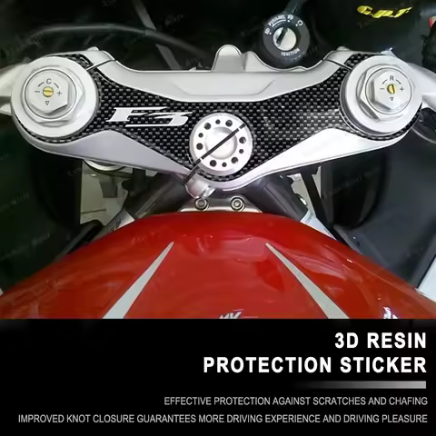 Motorcycle Accessories 3D Epoxy Protection Sticker Decal Waterproof Protective Sticker for MV Agusta
