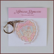 Hopeless Romantic Dream Tales Acrylic Charm Keychain | Louise Ramos