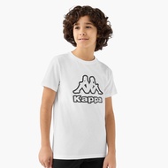 Babyshop Kappa Crew Neck Short Sleeves T-Shirt With Logo Print