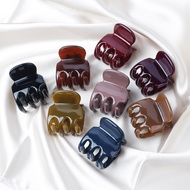 Hair Clip Root Lift Korean Style Small Size 3.5 cm Jelly Color ++++