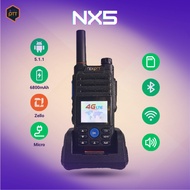 NEXEDGE NX5 Zello Bluetooth Wifi Walkie Talkie 4G Mobile Phone IP65 4g + CAJ DUDUK对讲机附座插