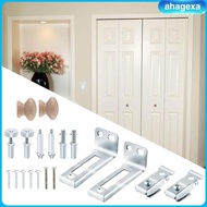 [Ahagexa] Bifold Door Hardware Set Stainless Steel Door Installation and Repair Set