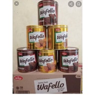 Wafello Kaleng Cokelat dan Caramel