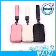 [READY] VOLVO EX30 Leather Key Shell volvo ex30 Simple Half-Pack Key Cover Car Smart Key Protection 