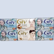 Giv hijab/giv white/giv sabun mandi/giv batang