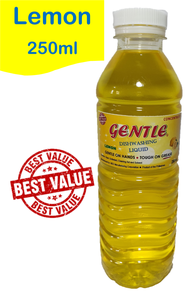 GENTLE Dishwashing Liquid Lemon Scent 250mL