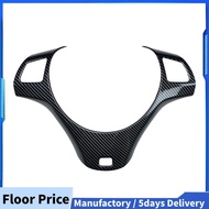 LHD Carbon Fiber Car Steering Wheel Trim for - 3 Series E90 E92 E93 2005-2012 Car Steering Wheel Dec