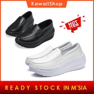 Kasut Jururawat Nurse Shoes Wedges Perempuan Kasut Perempuan Kasut Putih Kasut Hitam