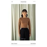 Eunoia x bananalace sode in brown