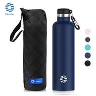 FJbottle Water Bottle 750ml/1000ml Tumbler With Bag 304 Insulated Stainless Steel Thermos Bottle