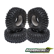 Boom Racing BRTR19000-US HUSTLER M/T Xtreme 1.9 MC1 Crawler Tires 4.19x1.46 SNAIL SLIME™ Compound W/