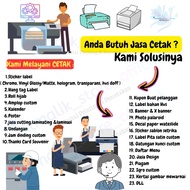 PrintingJasa custom print/ label stickers | Hangtag | Souvenir Greeting Cards | Custom envelopes | S