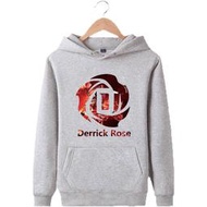 🎀飆風玫瑰Derrick Rose羅斯長袖連帽T恤上衛衣🎀NBA公牛隊Nike耐克愛迪達運動籃球衣服大學棉T男117