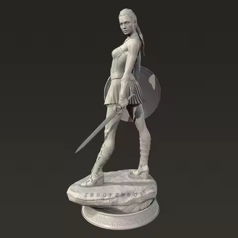 The height of man 50mm 75mm 90mm Resin model kit colorless self-assembly TD-7638/3D