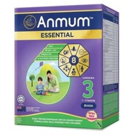 Anmum Essential Step 3 Plain Formulated Milk Powder 1 Year and Above, 550g