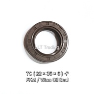 TC 22x35x6-F Viton (High Temp) Oil Seal ( 22 × 35 × 6)
