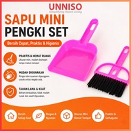 UNNISO - Mini Broom and Dustpan Set Broom and Dustpan Set